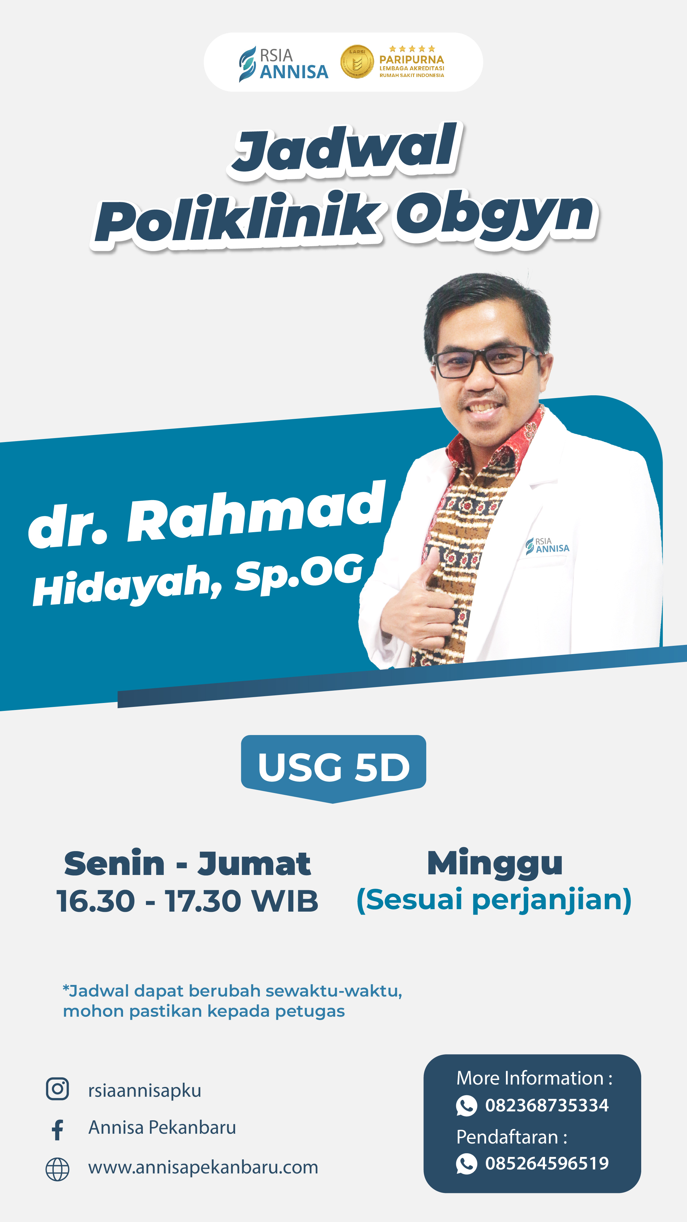 dr. Rahmad Hidayah, Sp.OG	